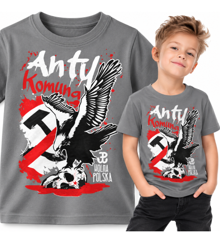 KOSZULKA DZIECIĘCA  Patriotyczna ANTY KOMUNA